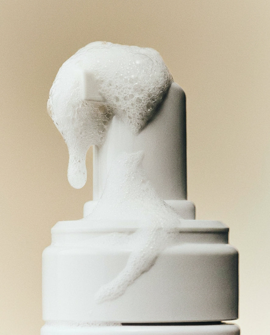 Botanical foam cleanser