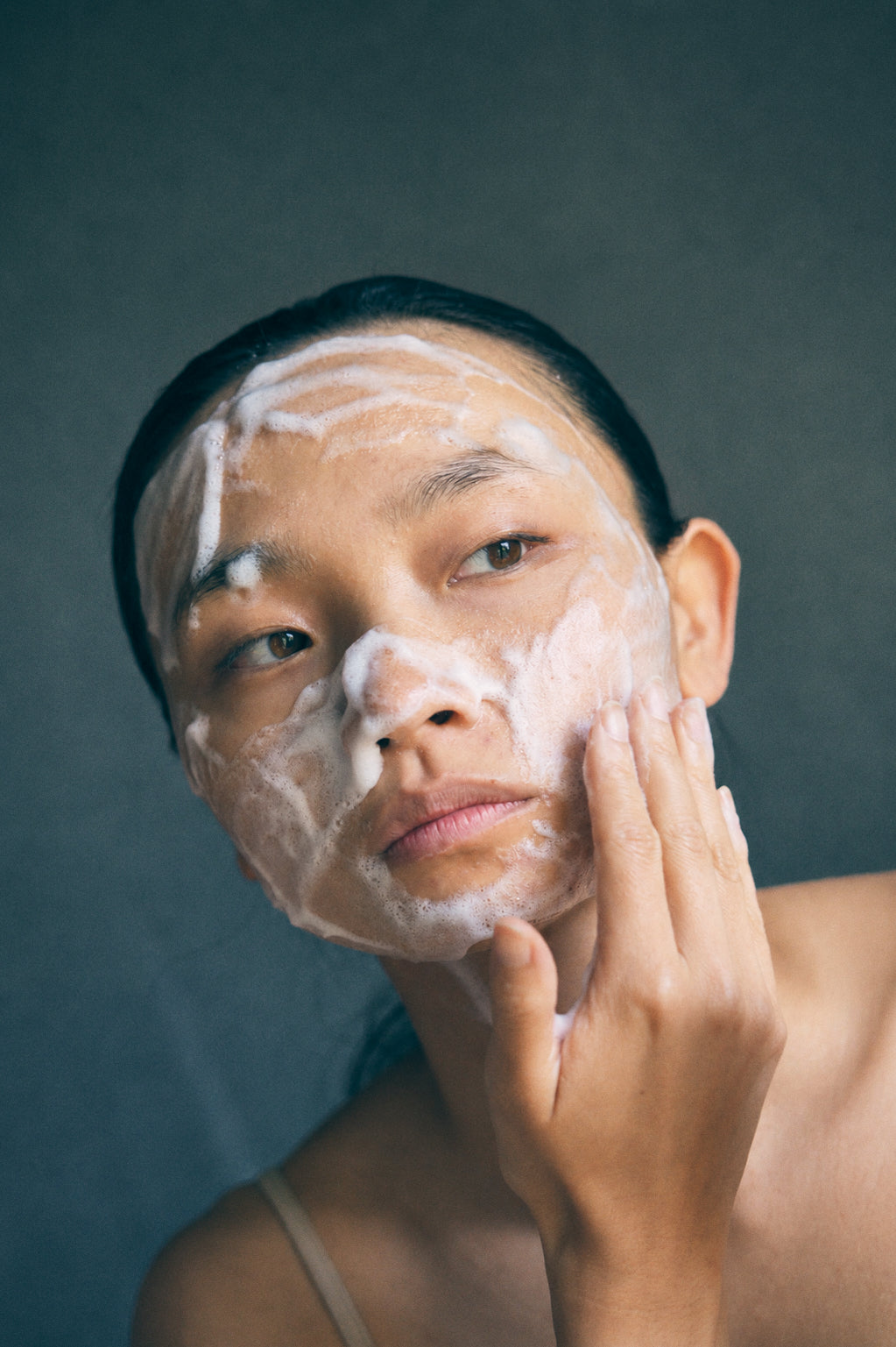 Botanical foam cleanser