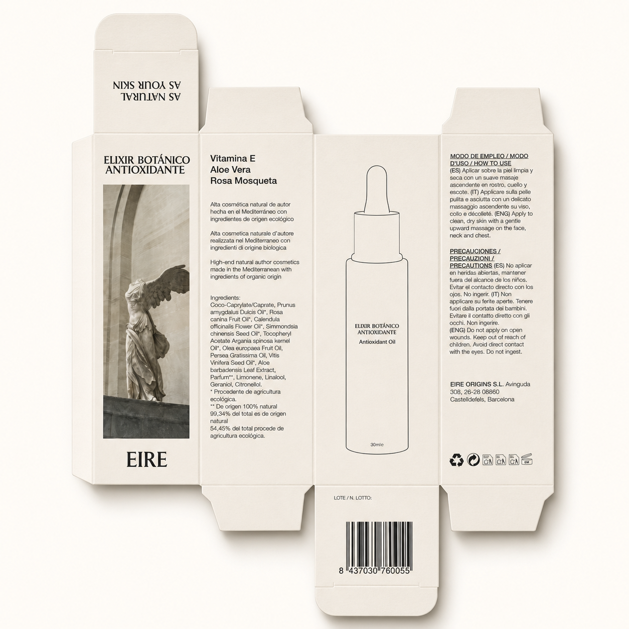 Elixir botánico antioxidante